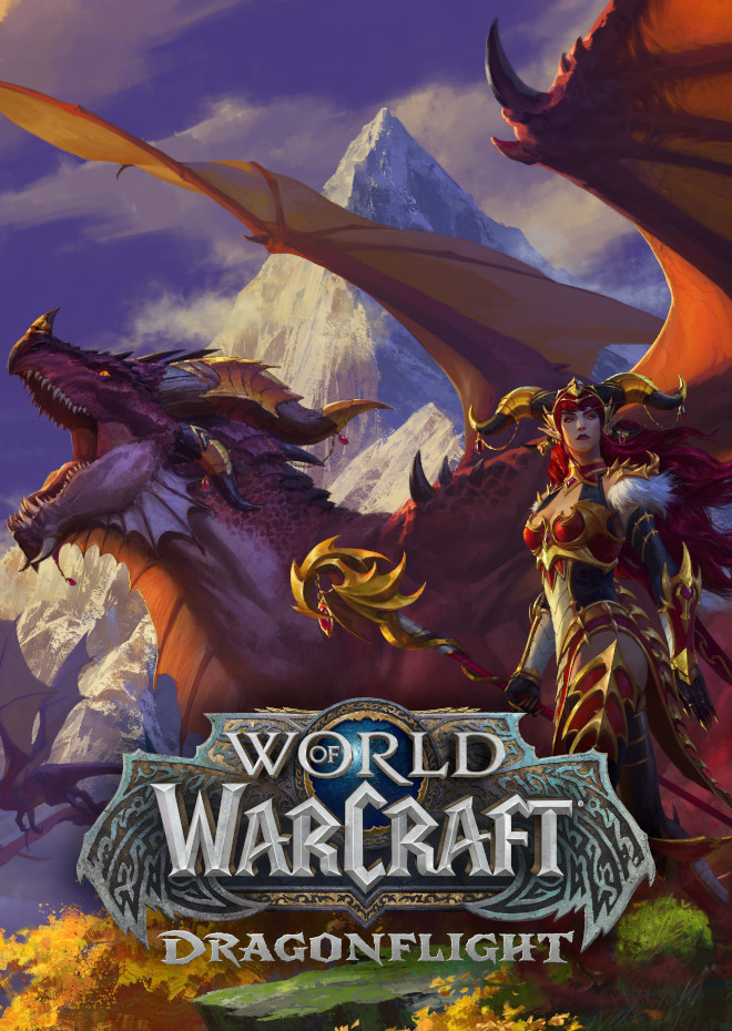 World of Warcraft Dragonflight key art